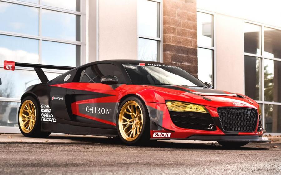 Audi R8 V10 Chiron Audi Sport on Vossen Wheels (M-X3) '2019